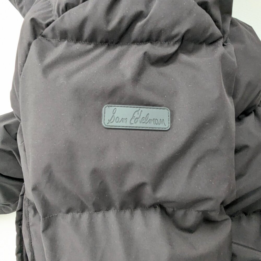 Sam Edelman Puffer Jacket Women's Size XXL Black - Picture 5 of 11